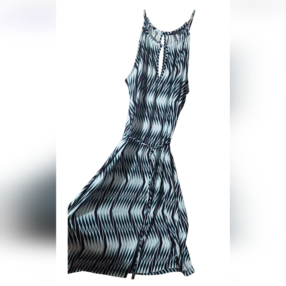 Banana Republic Halter Dress w/tie In Front (M) EUC